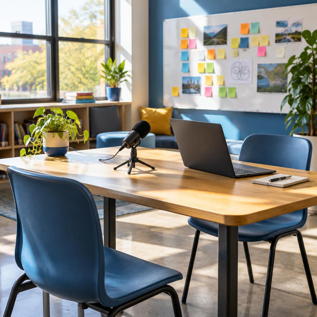 Student interview setting